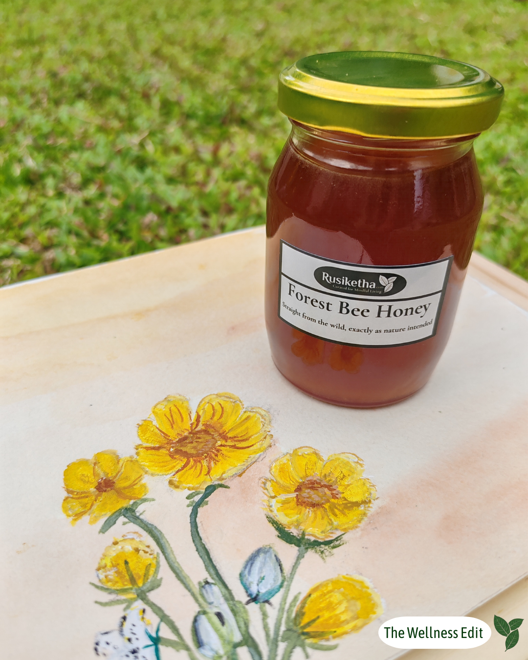 Pure Wild Forest Bee Honey – Raw, Unrefined & Living 175ml